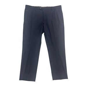 Meyer Bonn 58 42x30 Navy Blue Dress Chino Pants Performance Travel Flat Front